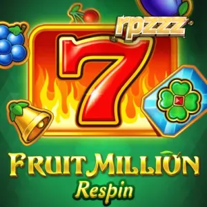 Tampilan visual slot Fruit Million Respin dengan simbol buah klasik